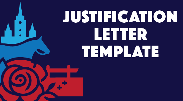 Justification Letter Template Page