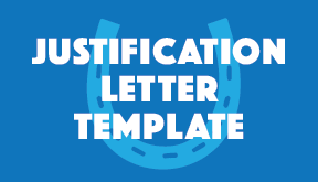 Download the Justification Letter Template General Accredited Programs