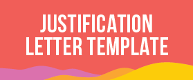 Justification Letter Template