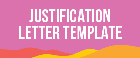 Justification Letter Template Page