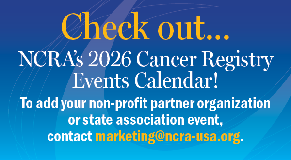 Cancer Registry Events Calendar